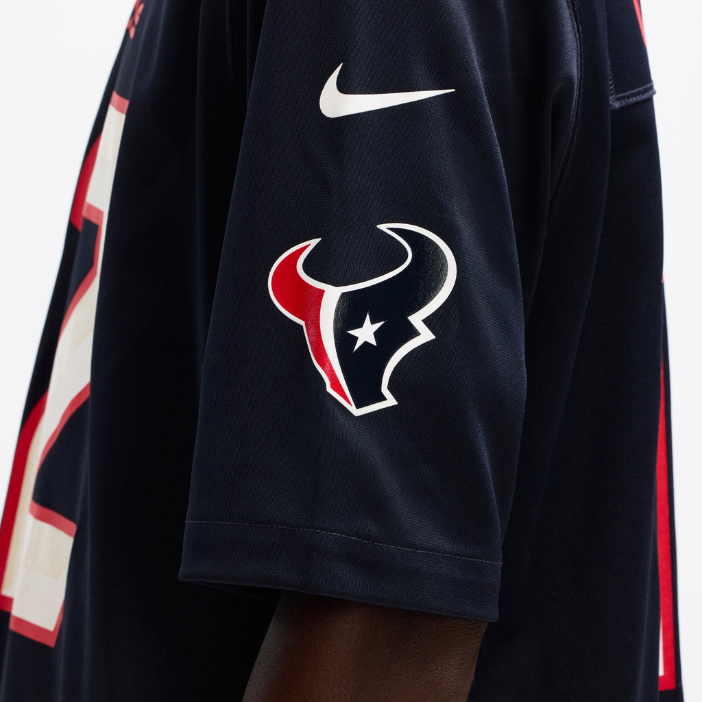 Houston Texans Nico Collins Navy Game Football Jersey