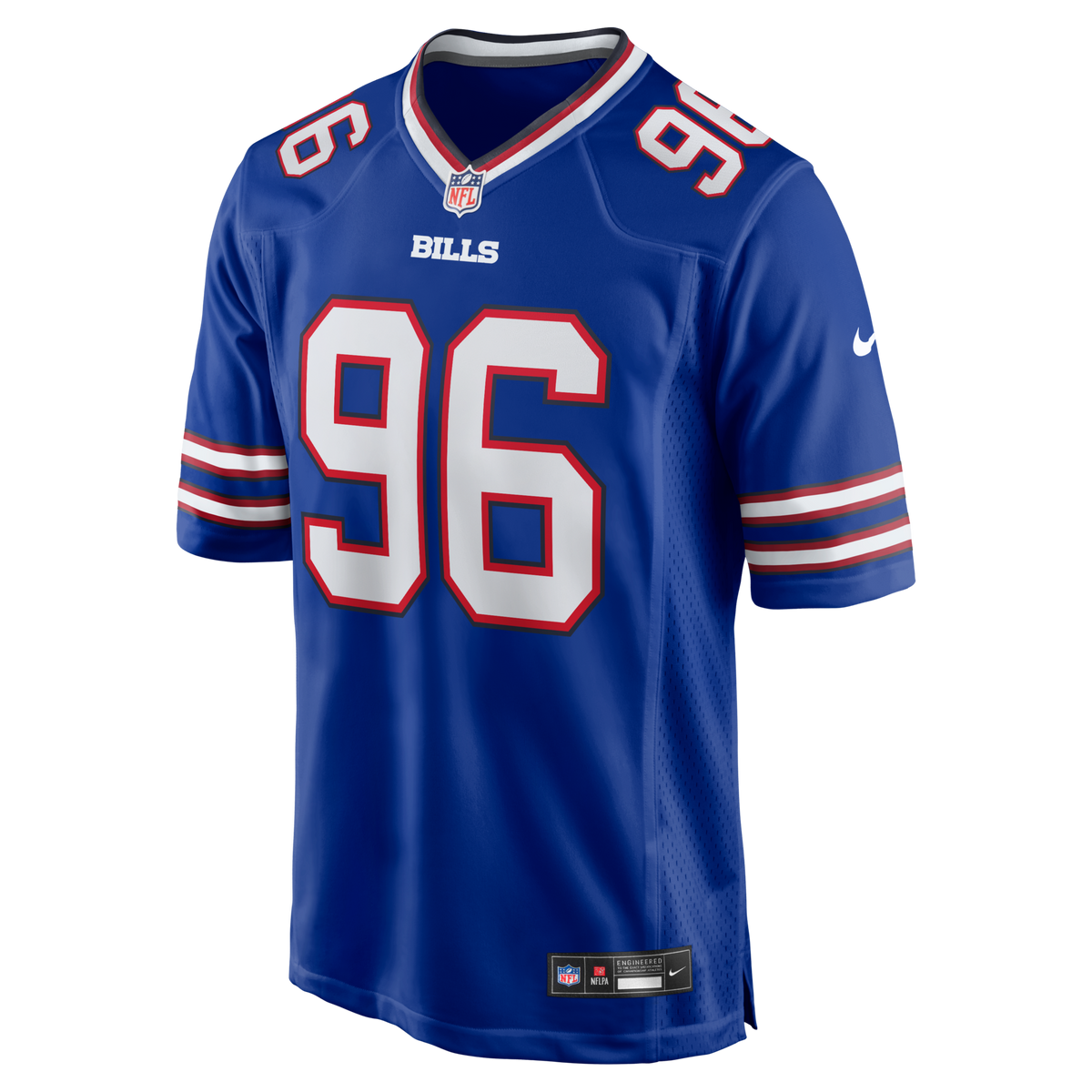 Buffalo Bills Deone Walker Royal Team Game Football Jersey