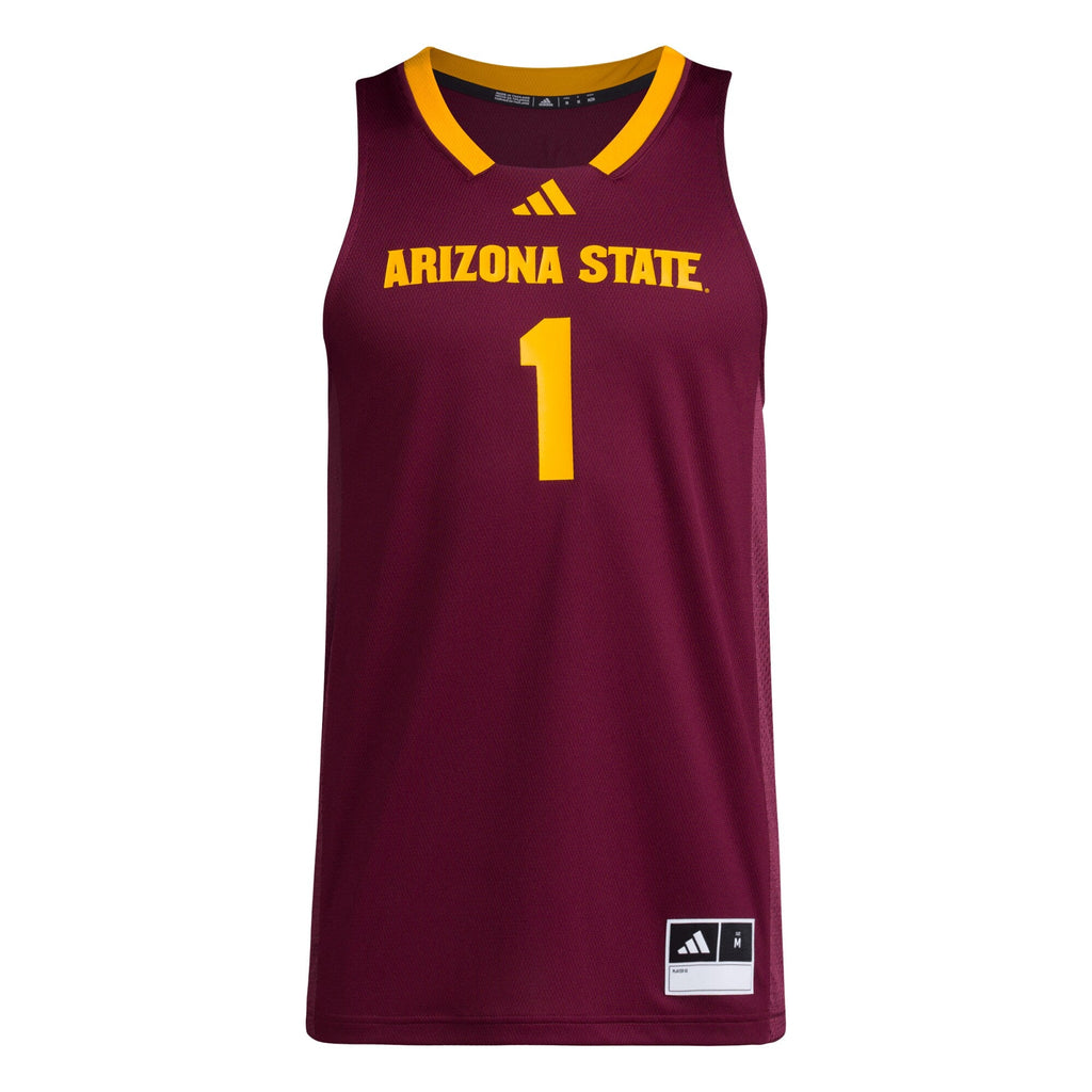 #1 Maroon Arizona State Sun Devils Replica Swingman Jersey