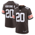 Cleveland Browns Greg Newsome II Brown Game Football Jersey