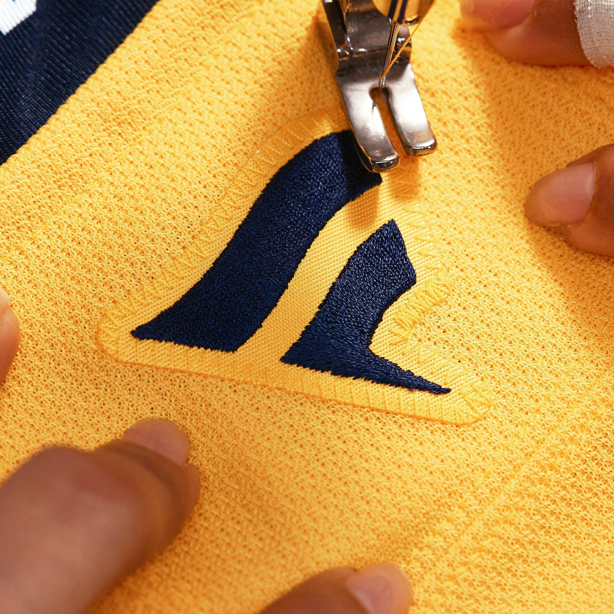 Nashville Predators Yellow Home Pro Jersey