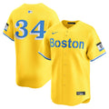 Boston Red Sox David Ortiz Yellow Alternate 3 Limited Player Baseball Jersey