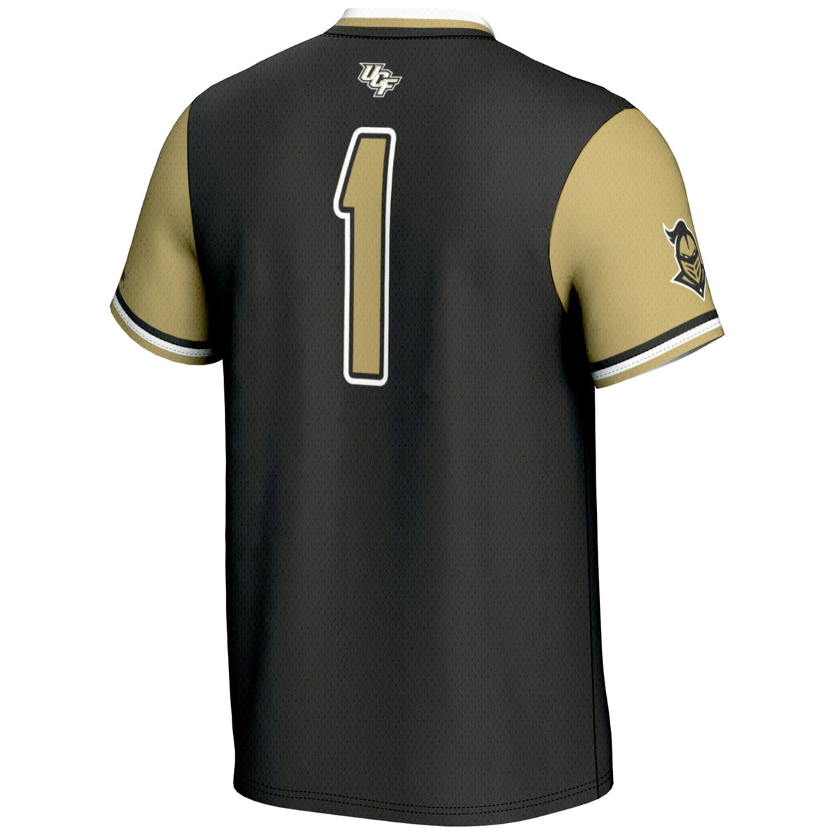 #1 UCF Knights Lightweight Softball Jersey - Black