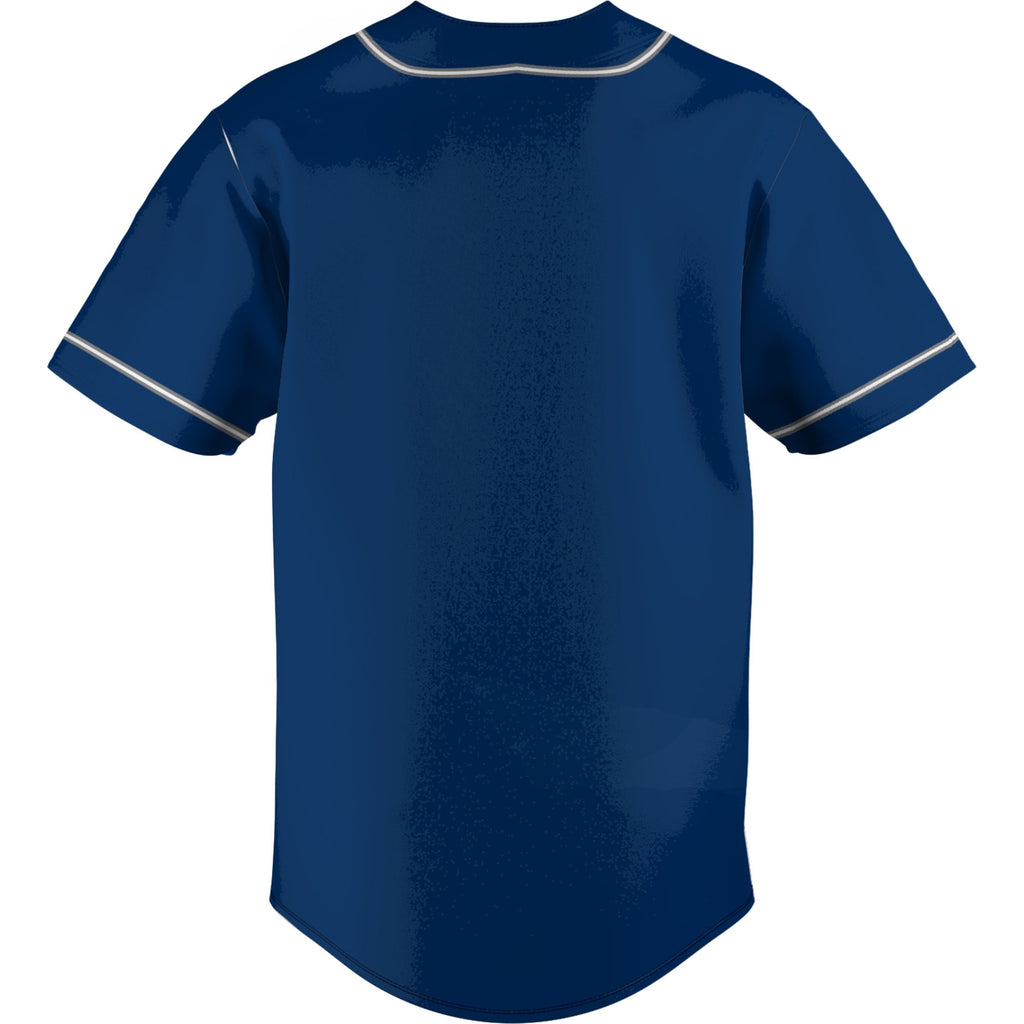 Nevada Wolf Pack Lightweight Baseball Jersey - Blue