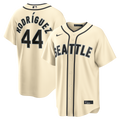 Seattle Mariners Julio Rodríguez Cream Alternate Replica Baseball Jersey