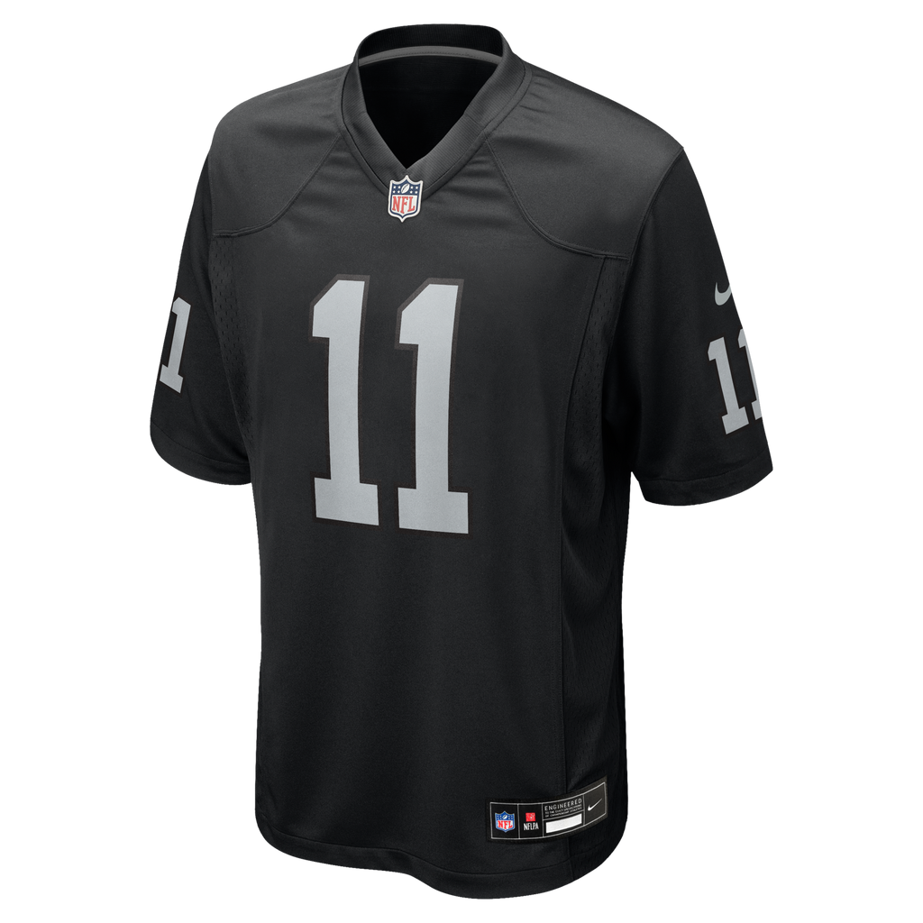 Las Vegas Raiders Jeremy Chinn Black Team Game Football Jersey