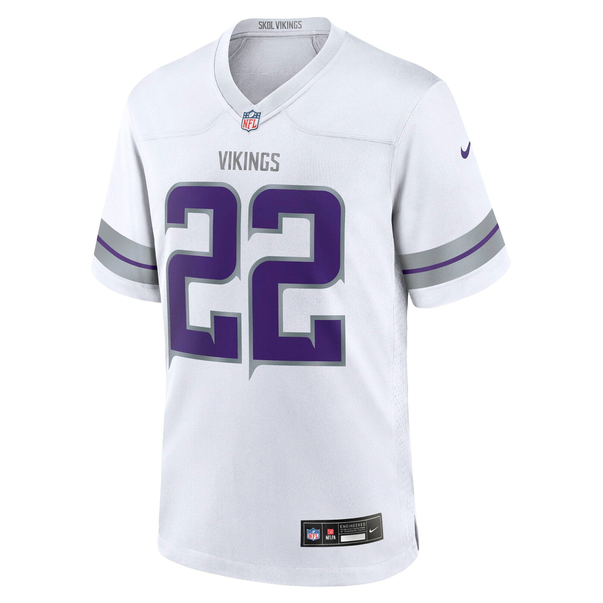 Minnesota Vikings Harrison Smith White Alternate Game Football Jersey