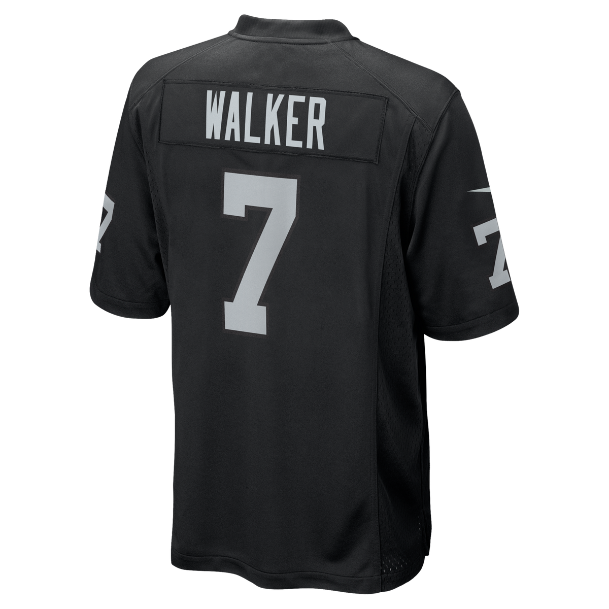 Las Vegas Raiders Quay Walker Black Team Game Football Jersey