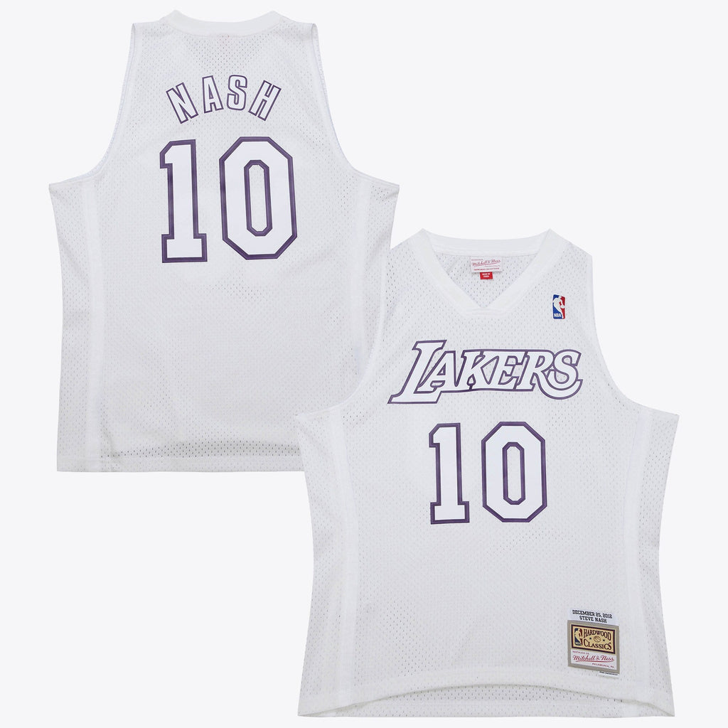 Los Angeles Lakers Steve Nash 2012 Day Jersey - White