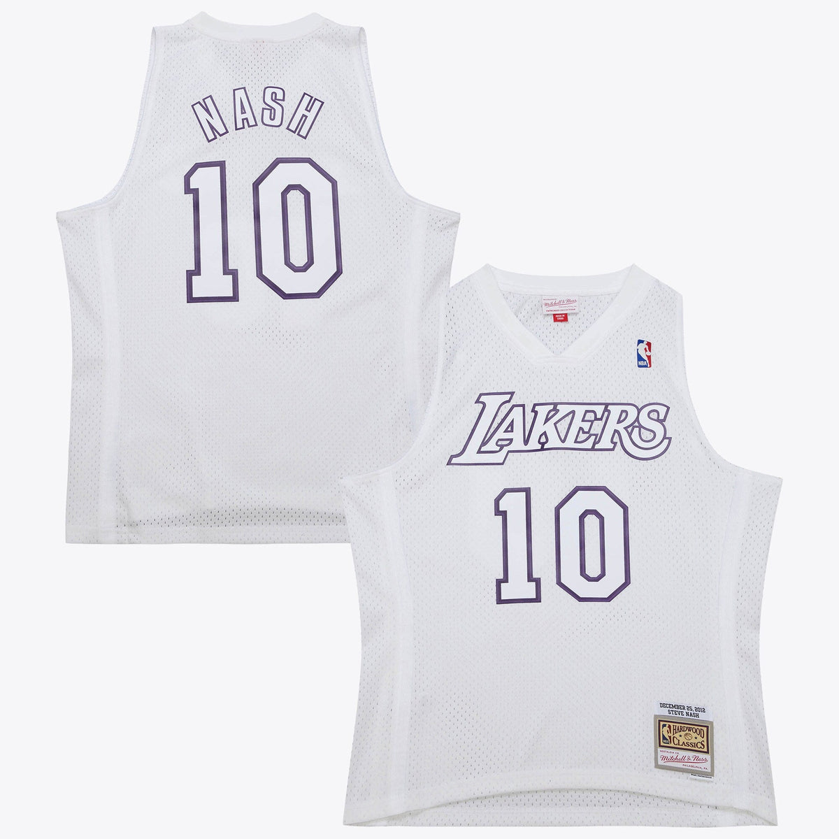 Los Angeles Lakers Steve Nash 2012 Day Jersey - White