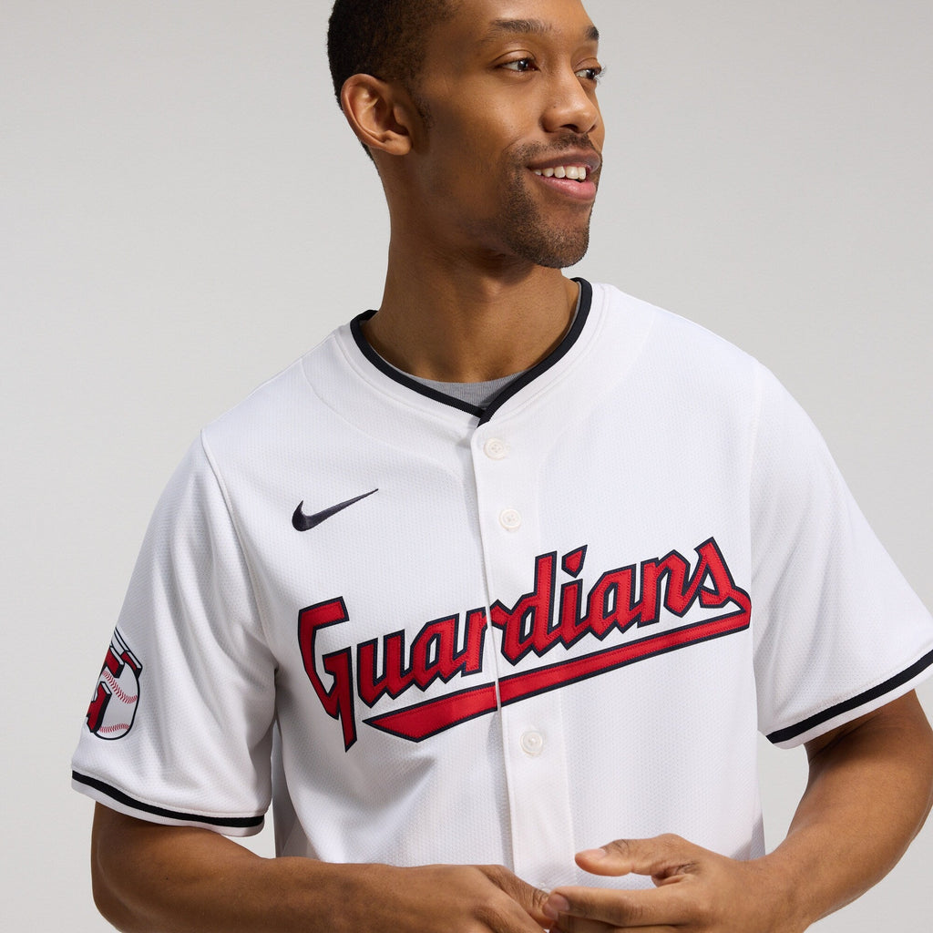Cleveland Guardians Jose Ramirez White Home Limited Player Baseball Jersey