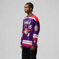 Vince Carter Purple Toronto Raptors Maxxed Out Fashion Hockey Jersey