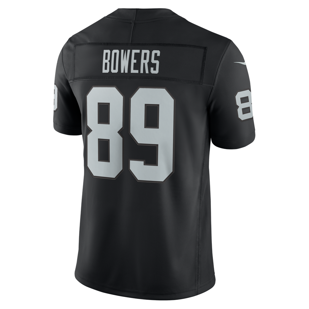 Las Vegas Raiders Brock Bowers Black Team Vapor F.U.S.E. Stitched Limited Football Jersey