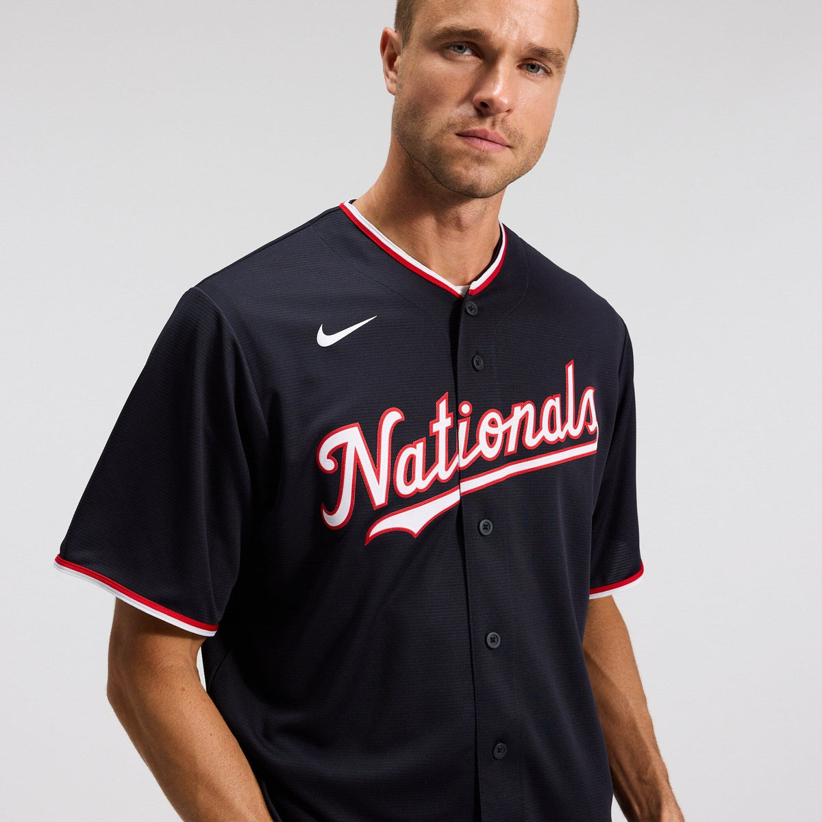 Washington Nationals Dylan Crews Navy Alternate Replica Baseball Jersey