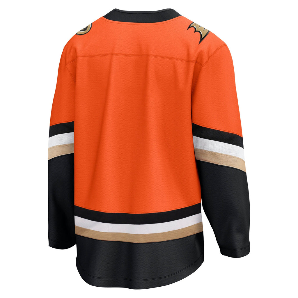 Anaheim Ducks Orange Home Breakaway Hockey Jersey