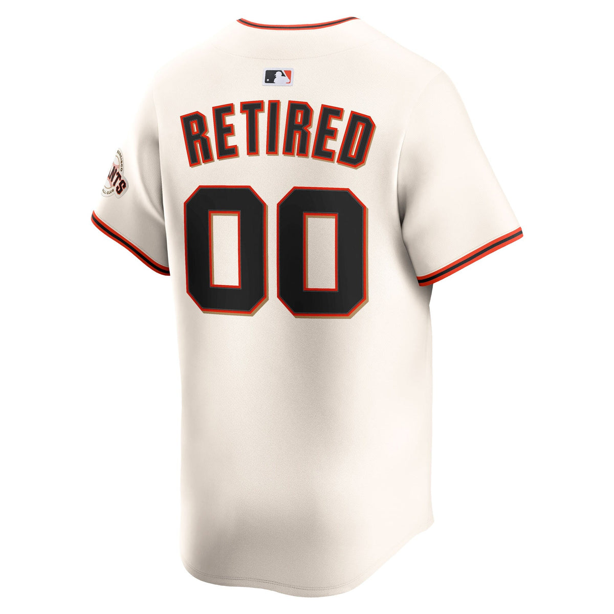 San Francisco Giants Cream Home Limited Pick-A-Player Retired Roster Baseball Jersey