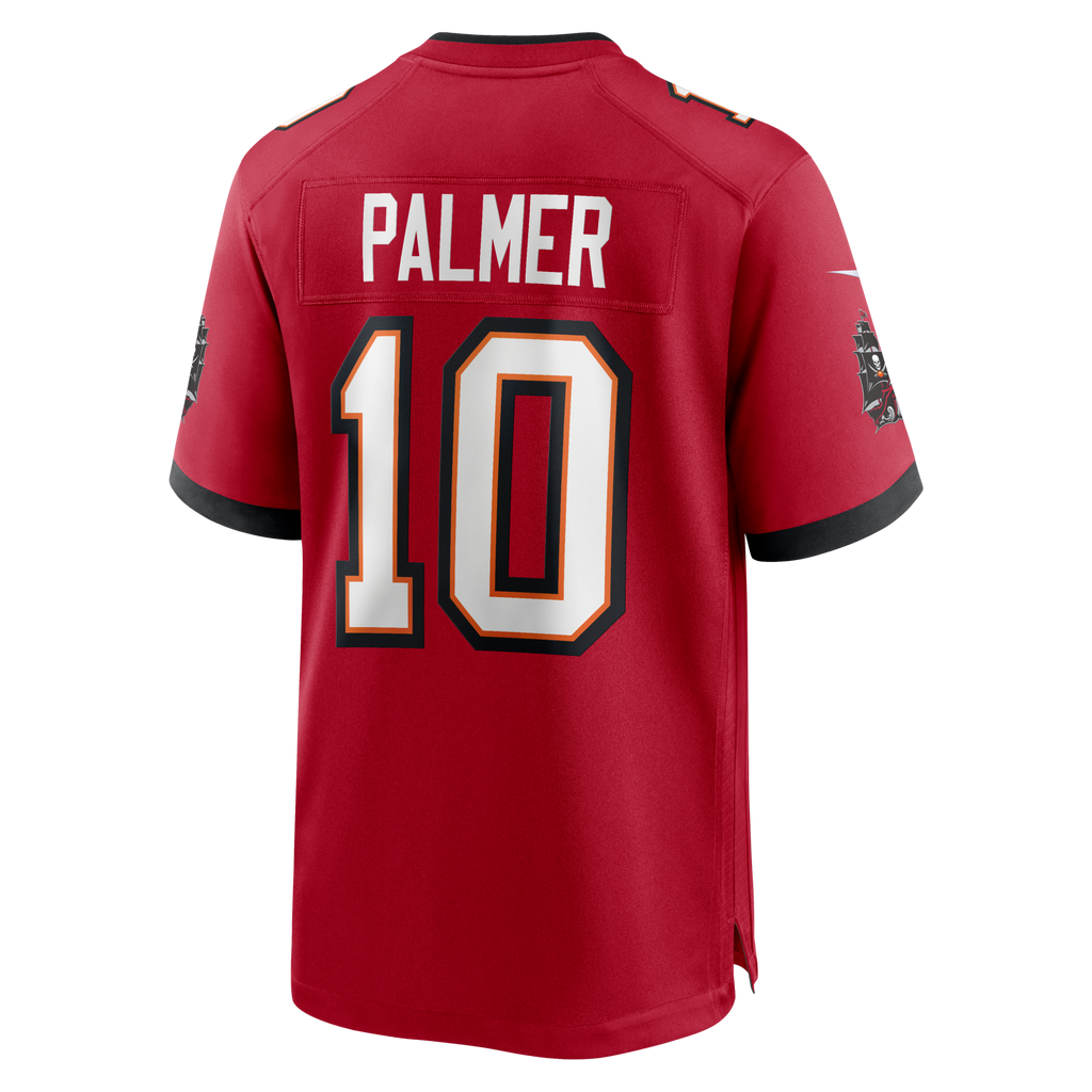 Tampa Bay Buccaneers Trey Palmer Red Game Football Jersey