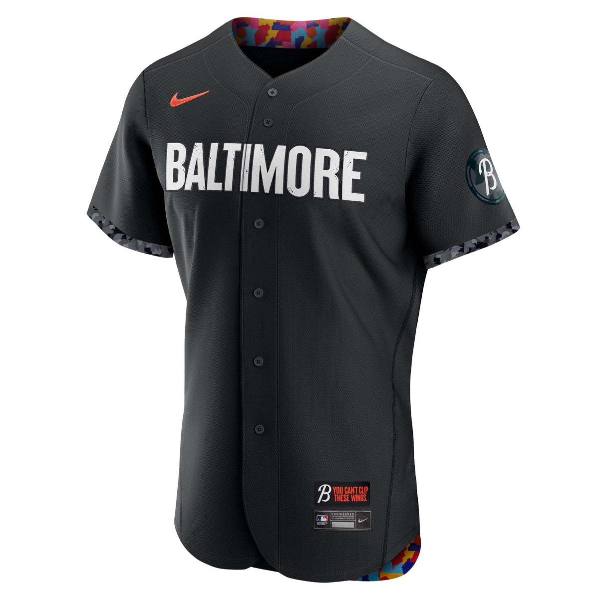 Baltimore Orioles Black City Connect Baseball Jersey