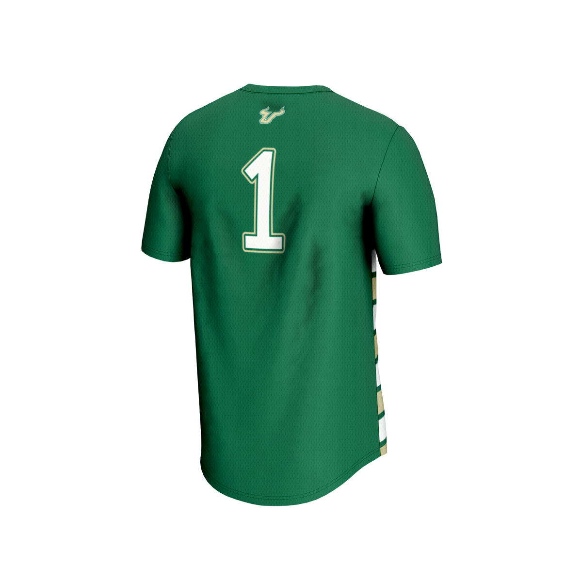 #1 Green South Florida Bulls Lightweight Soccer Fashion Jersey