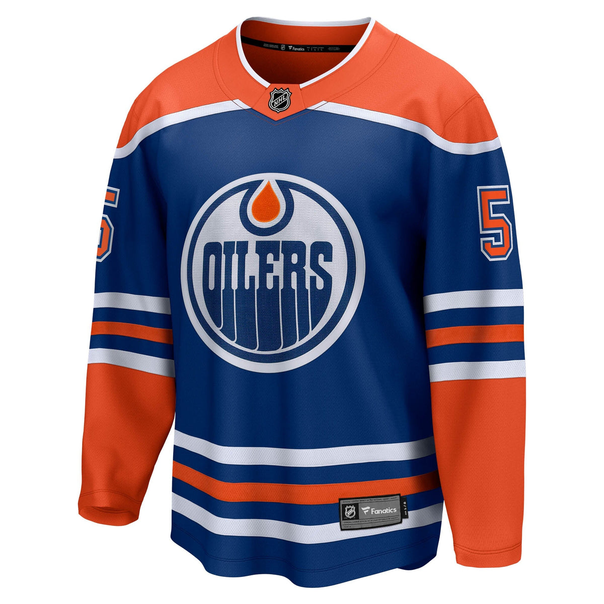 Edmonton Oilers Connor Murphy Royal Home Breakaway Hockey Jersey