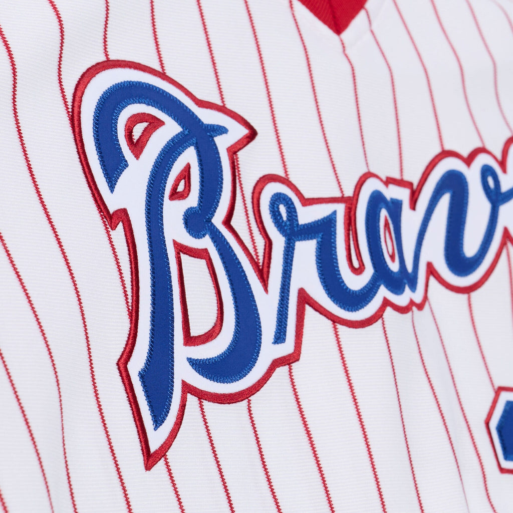Atlanta Braves Dale Murphy White 1976 Baseball Jersey