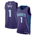 Charlotte Hornets Statement Edition Swingman Jersey - Purple - LaMelo Ball