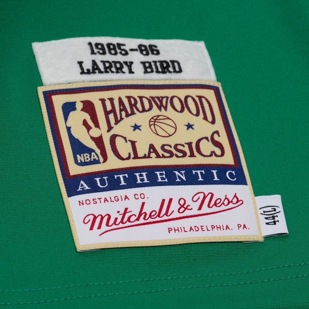 Boston Celtics Larry Bird 1985 Road Jersey - Kelly Green