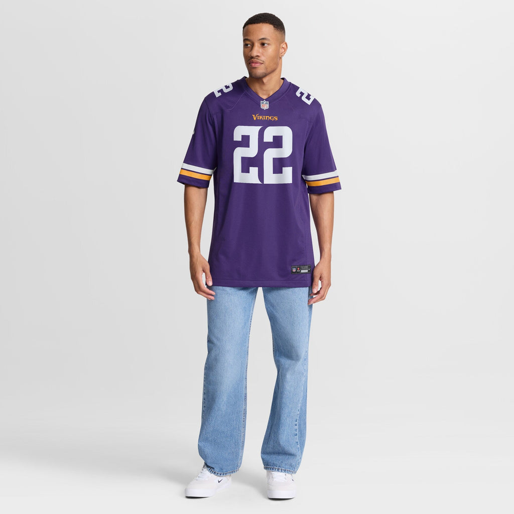Minnesota Vikings Harrison Smith Purple Game Football Jersey