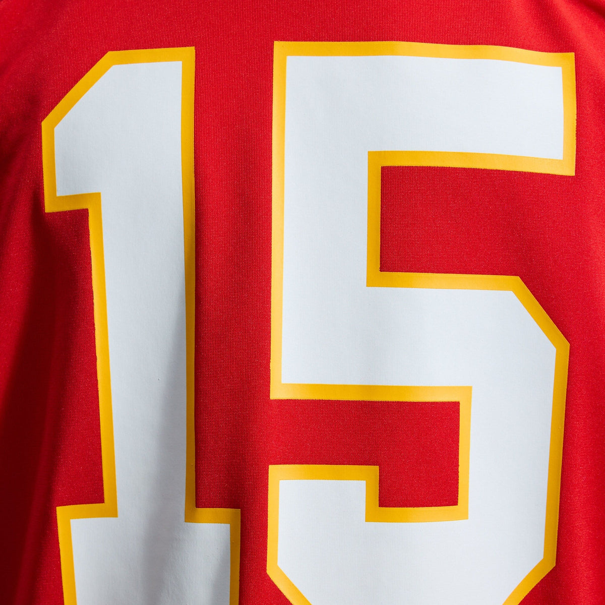 Kansas City Chiefs Patrick Mahomes Red Game Football Jersey
