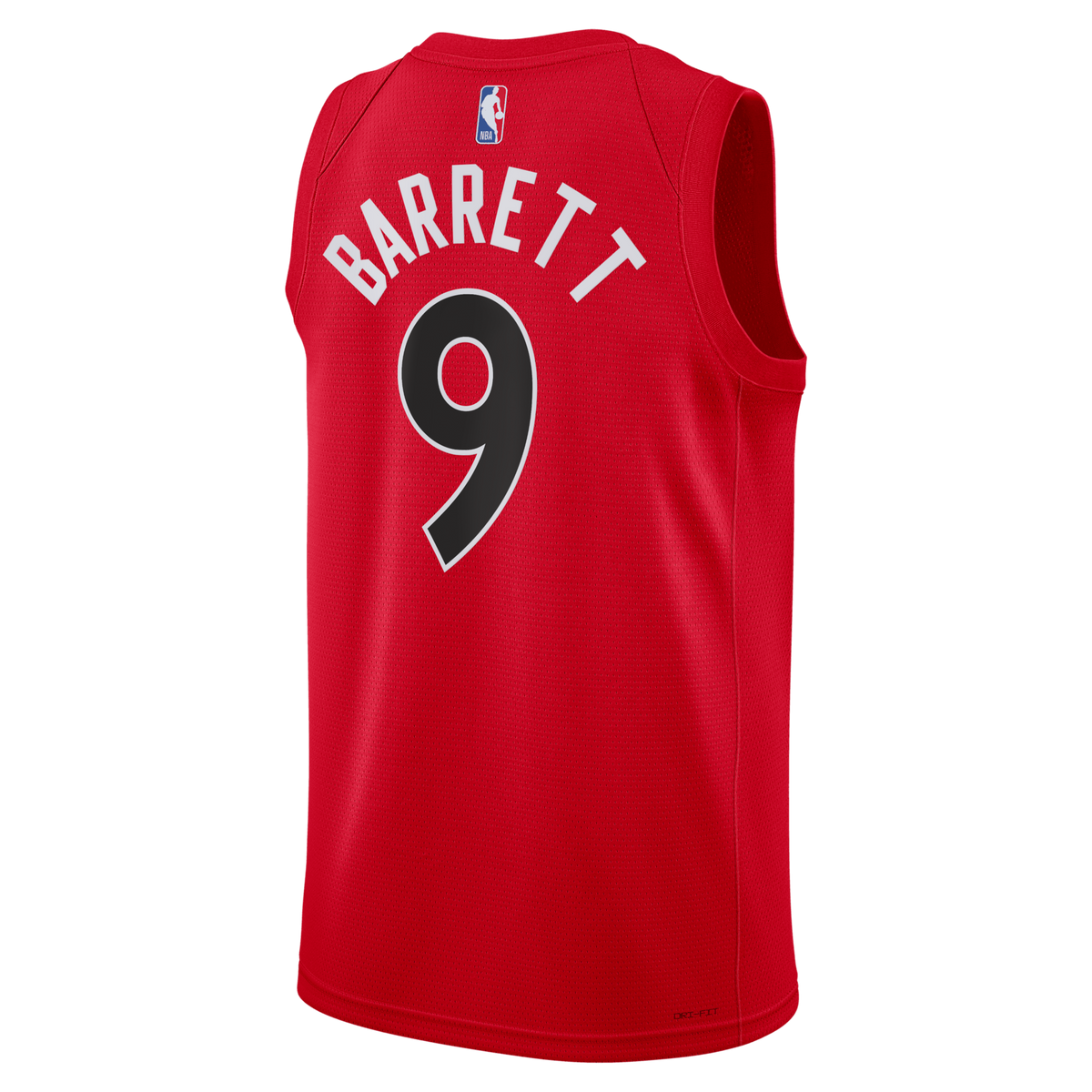 Toronto Raptors Icon Edition Swingman Jersey - Red - RJ Barrett