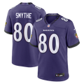 Baltimore Ravens Durham Smythe Purple Team Game Football Jersey