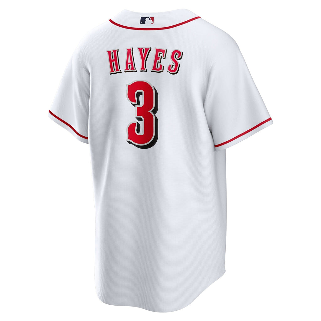 Cincinnati Reds Ke'Bryan Hayes White Home Replica Baseball Jersey