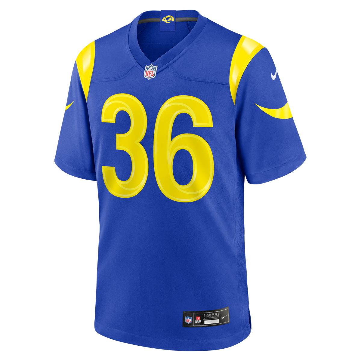Los Angeles Rams Alex Johnson Royal Team Game Football Jersey