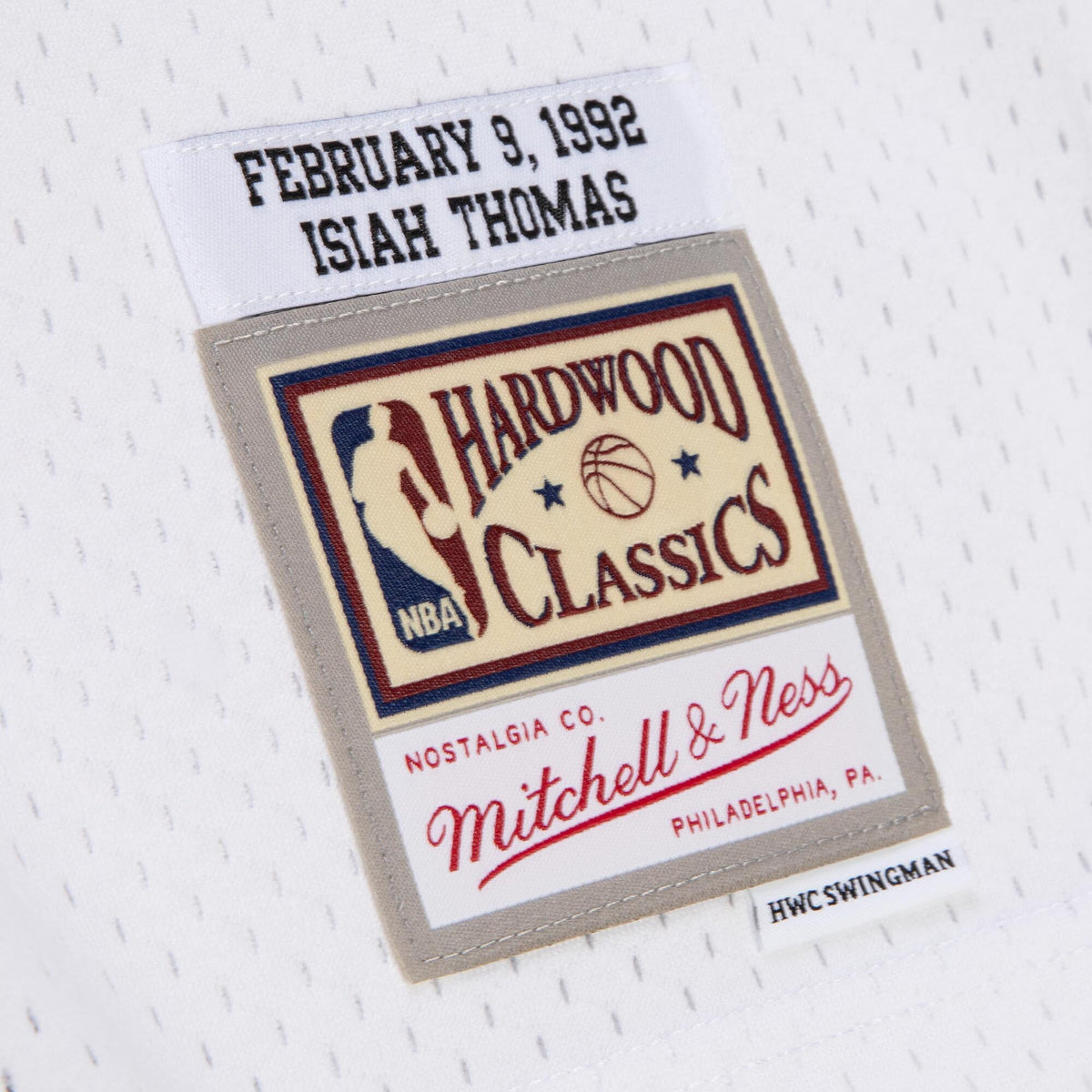 NBA Isiah Thomas 1992 All-Star East Jersey - White