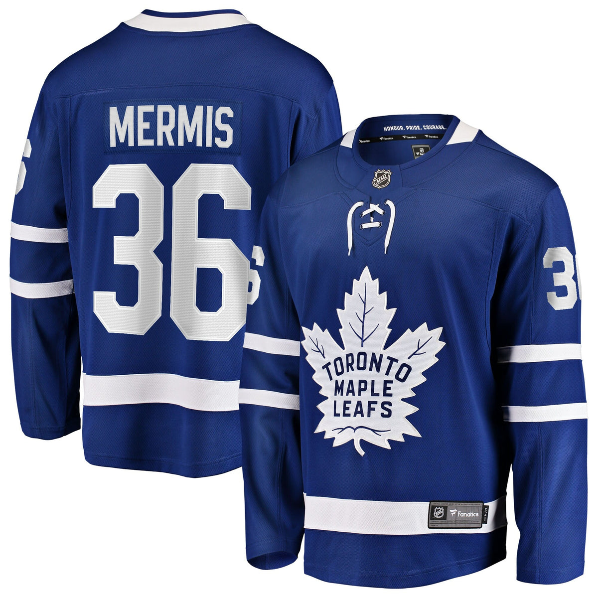 Toronto Maple Leafs Dakota Mermis Blue Home Breakaway Hockey Jersey