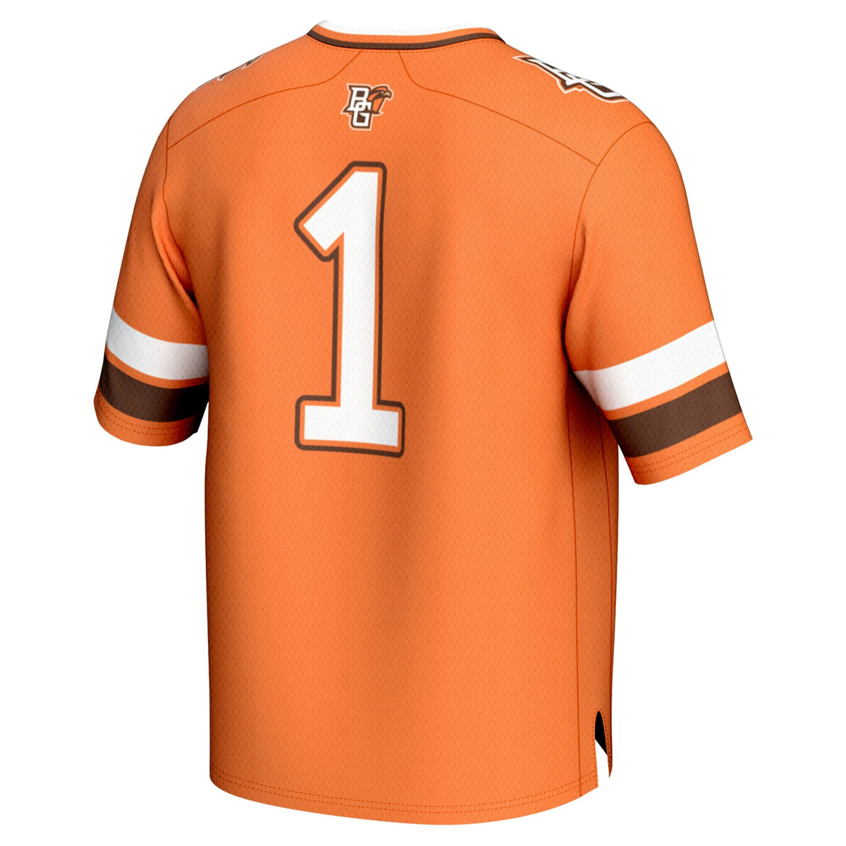#1 Orange Bowling Green St. Falcons Lightweight Collegiate Football Fashion Jersey