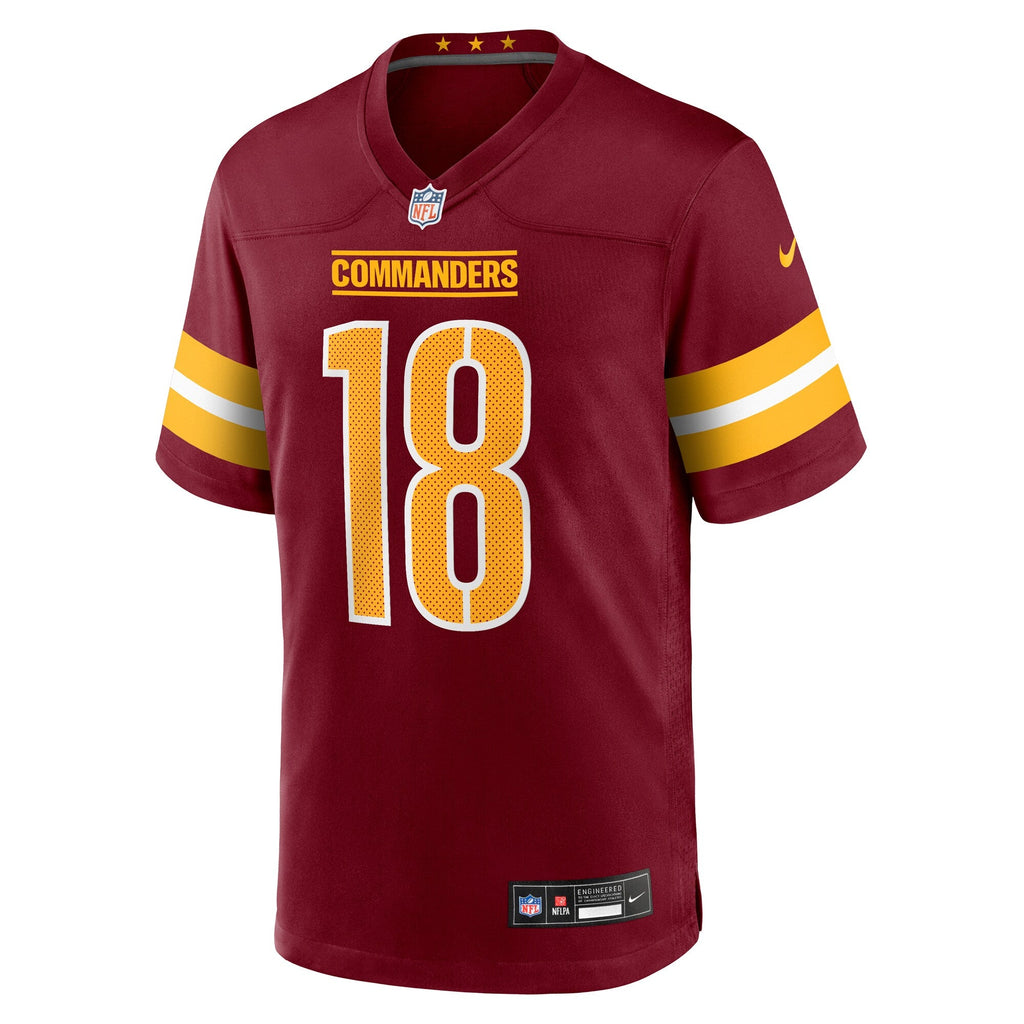 Washington Commanders Tyler Owens Burgundy Team Game Football Jersey