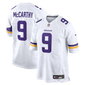 Minnesota Vikings J.J. McCarthy White Game Football Jersey