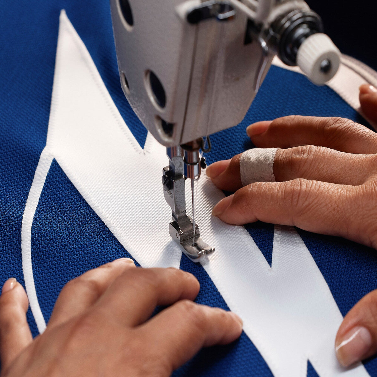 Tampa Bay Lightning Blue Home Pro Custom Jersey