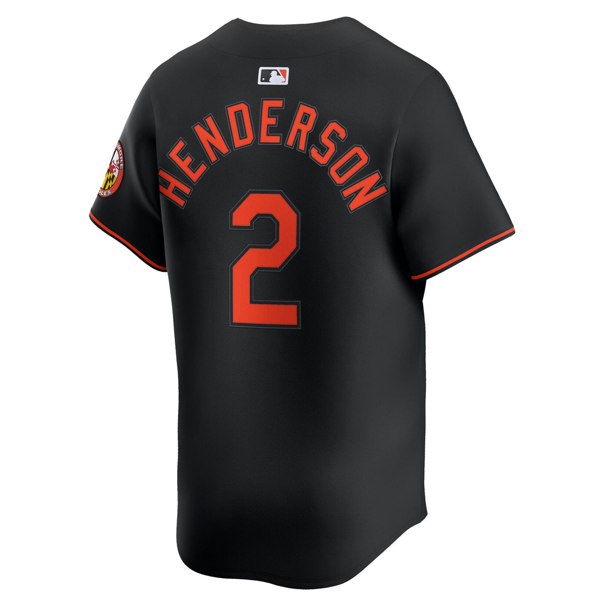 Baltimore Orioles Gunnar Henderson Black Alternate Limited Player Baseball Jersey