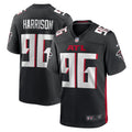 Atlanta Falcons Zach Harrison Black Team Game Football Jersey
