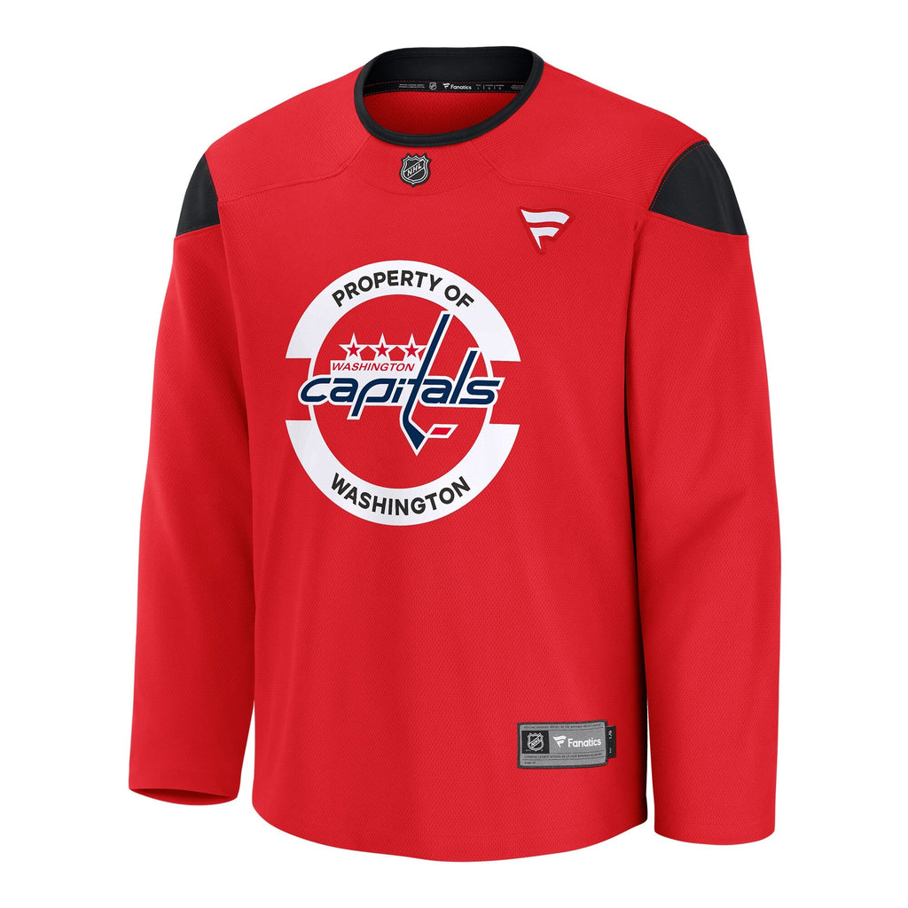 Washington Capitals Red Practice Jersey