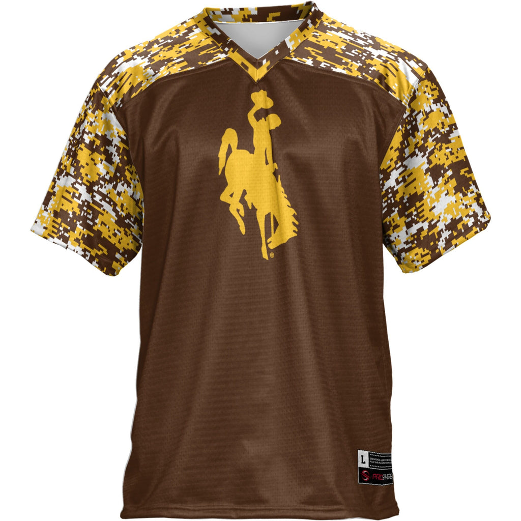 Brown Wyoming Cowboys Football Jersey