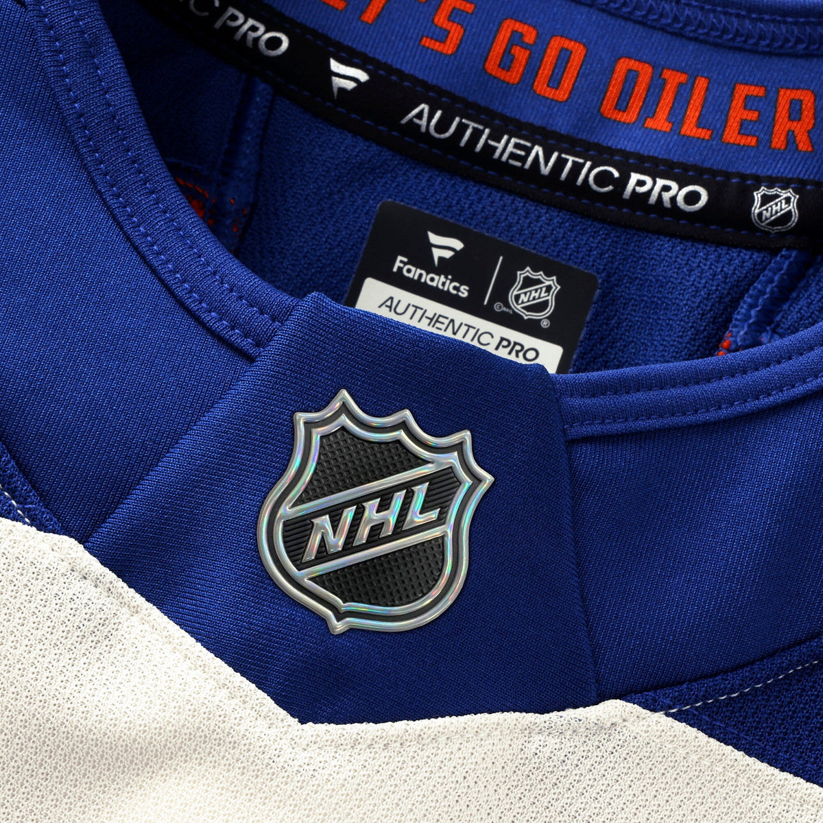 Edmonton Oilers Light Beige Alternate Pro Jersey