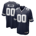 Dallas Cowboys Von Miller Navy Game Football Jersey