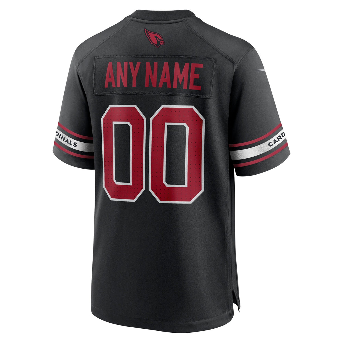 Arizona Cardinals Black Alternate Custom Game Football Jersey