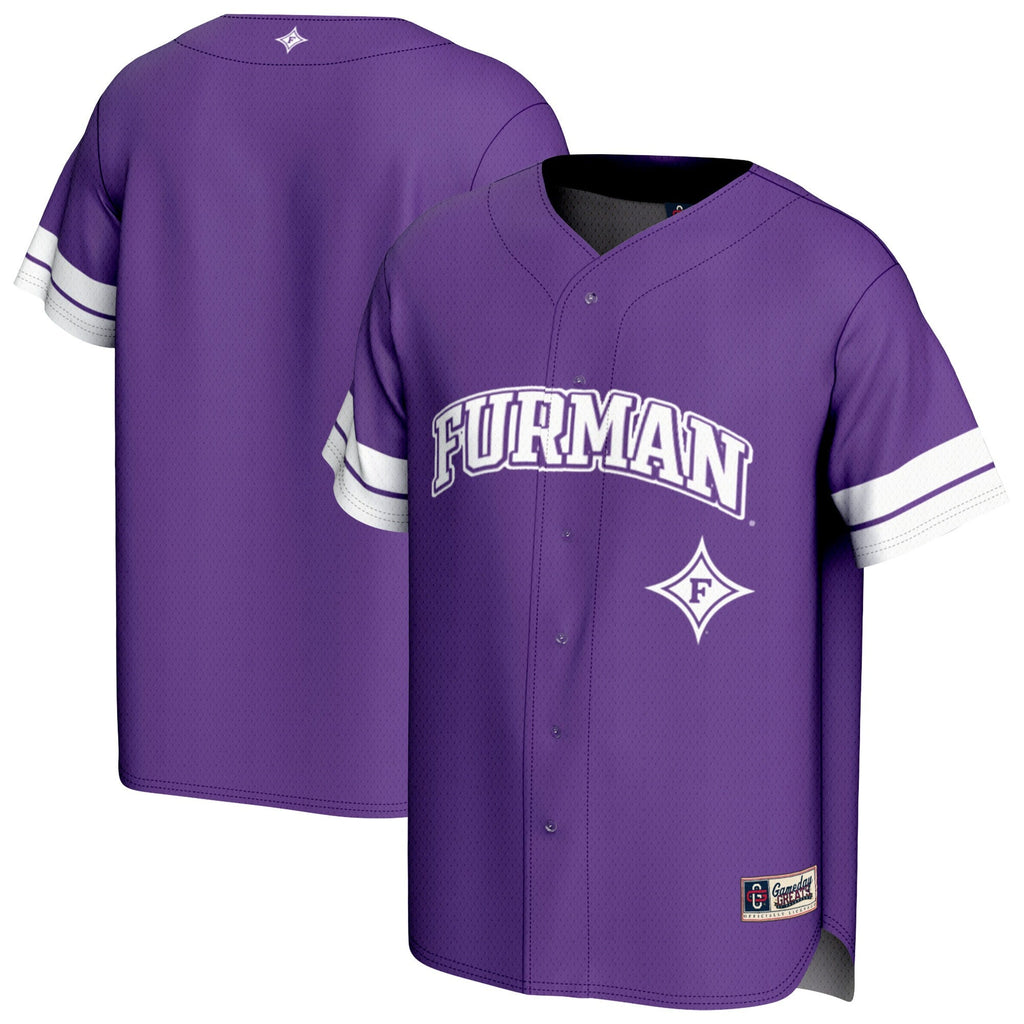 Furman Paladins Spirit Baseball Jersey - Purple