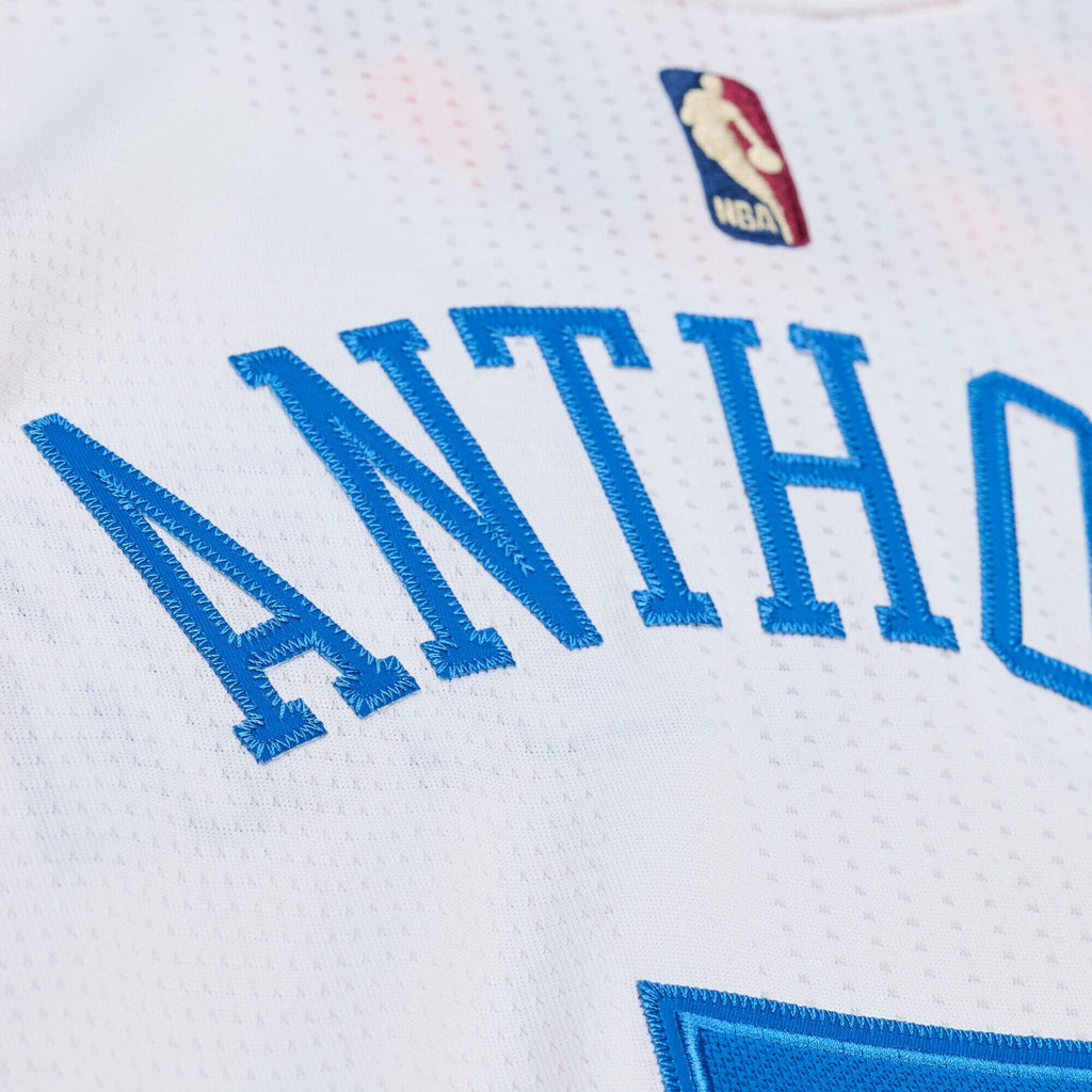 Carmelo Anthony White New York Knicks 2015-16 Hardwood Classics Jersey