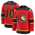 Ottawa Senators Red Alternate Custom Premium Jersey