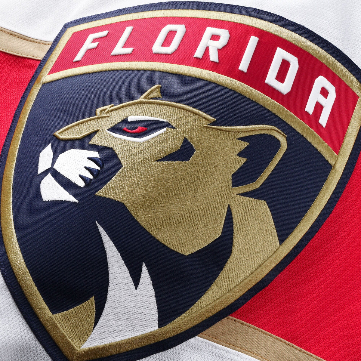 Florida Panthers White Away Pro Jersey